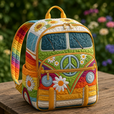 Boho Backpack — Sunflowers & Daisies