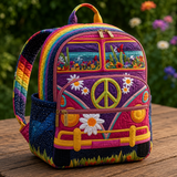 Boho Backpack — Wild Flower Garden