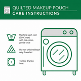Quilted beauty case with sheep