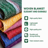 Woven Safari Elephant Blanket
