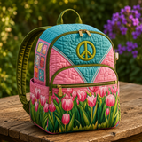 Boho Backpack — Tulips & Peace