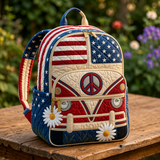 Boho Backpack — Stars & Daisies