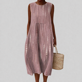 Sasha - Comfortable Sleeveless Summer Dress