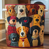 Colourful Dogs | Handmade Laundry Basket