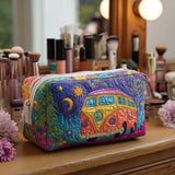 Padded Makeup Bag Cosmic Road Trip