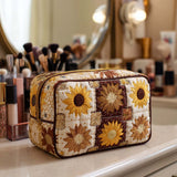 Quilted Makeup Bag Daily Sunshine