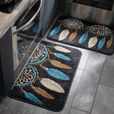 Non-slip kitchen rug with dreamcatcher and sky