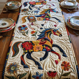 Quilted Table Runner - Running Horse