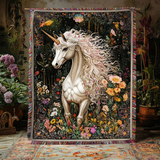 Ivory Woven Enchanted Blanket