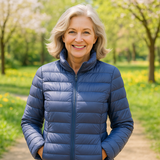 ULLA TRANSITIONAL PADDED JACKET | INDIGO