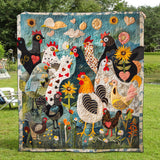 Quilted Garden Blanket
