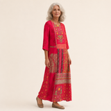 Iris - Chic and Comfortable Long Flowing Dress