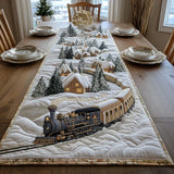 Quilted Table Runner - Frost Design