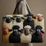Quilted Travel Bag – Stylish Sheep