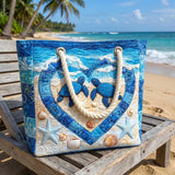 Handmade Beach Bag | The Serenity of the Turtle