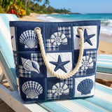 Handmade Beach Bag | The Serenity of the Shell