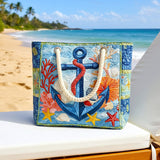 Handmade Beach Bag | Boat Anchor Design