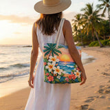 Handmade Beach Bag Tropical Breeze