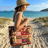 Handmade Beach Bag | Playful Runner