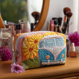 Padded Makeup Bag Golden Horizon Camper