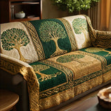Quilted Sofa Cover with Tree of Life