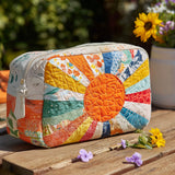 Padded Makeup Bag Golden Ray