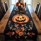Quilted table runner that adds fun to Halloween