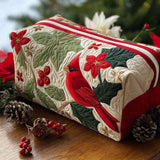 Holly Cardinal Quilted Make-up Bag