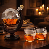 Whisky Bottle - World Map Edition