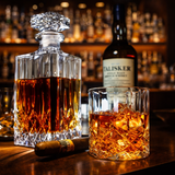 Whisky Bottle - Bottle and Glass Set