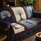 Quilted Sofa Cover with Tree of Life