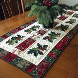 Quilted Table Runner with Bells