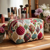 Jolly Bauble Quilted Make-up Bag