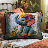Quilted pillowcase with tropical bloom NCU0NT8131