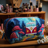 Quilted Make-up Bag "Moonlight Stroll"