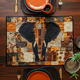 Quilted Placemat Mystical Tusker