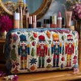 Padded Makeup Bag Nutcracker Glow