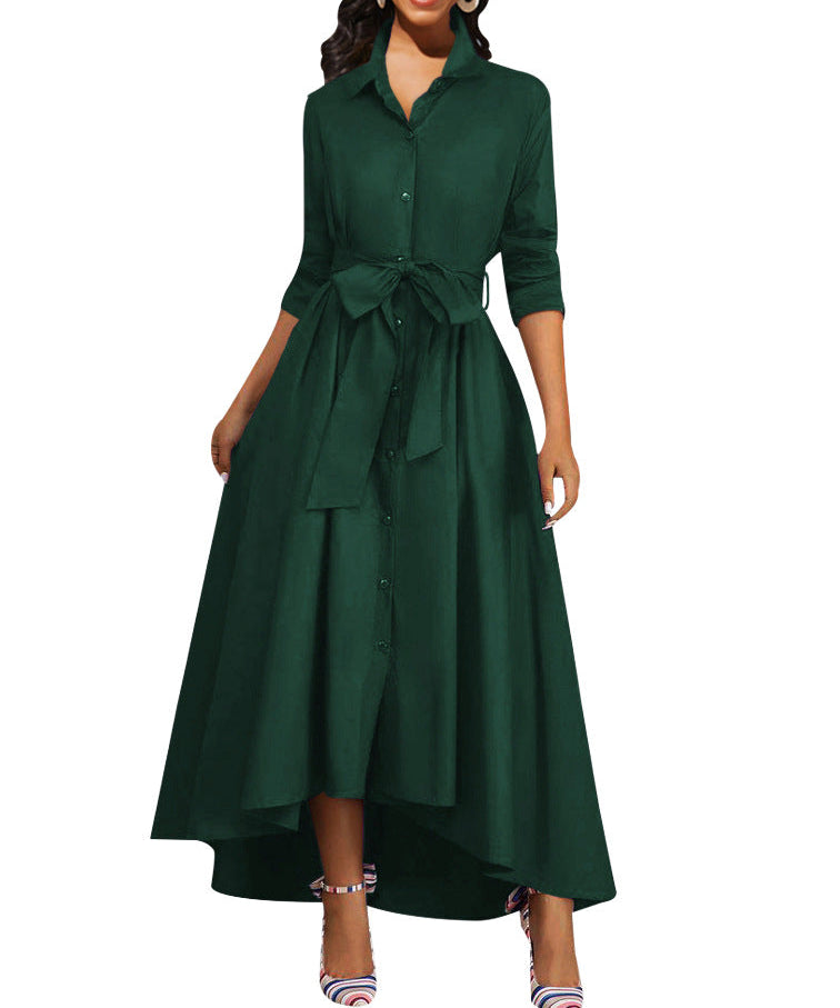 Martine | Perfect Buttoned Maxi Dress for Parties