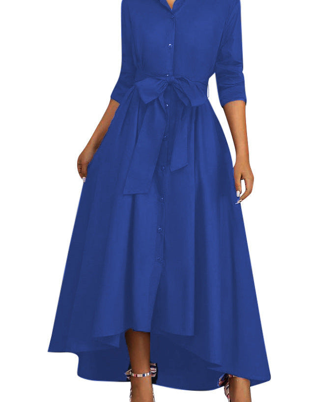 Martine | Perfect Buttoned Maxi Dress for Parties