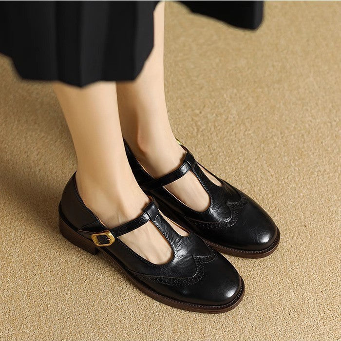 Claire | Mary Jane T Bar Shoes