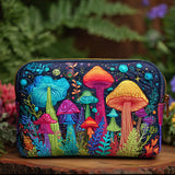 Padded Makeup Bag Peace Shroom