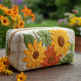Quilted Makeup Bag Petal Dreams