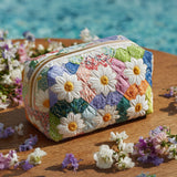 Padded Makeup Bag Petal Path