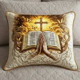 Padded Cushion Cover - Prayer and Message