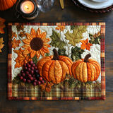 Quilted Placemat Pumpkin Parade