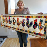 Quilted Runner for Birds Parade