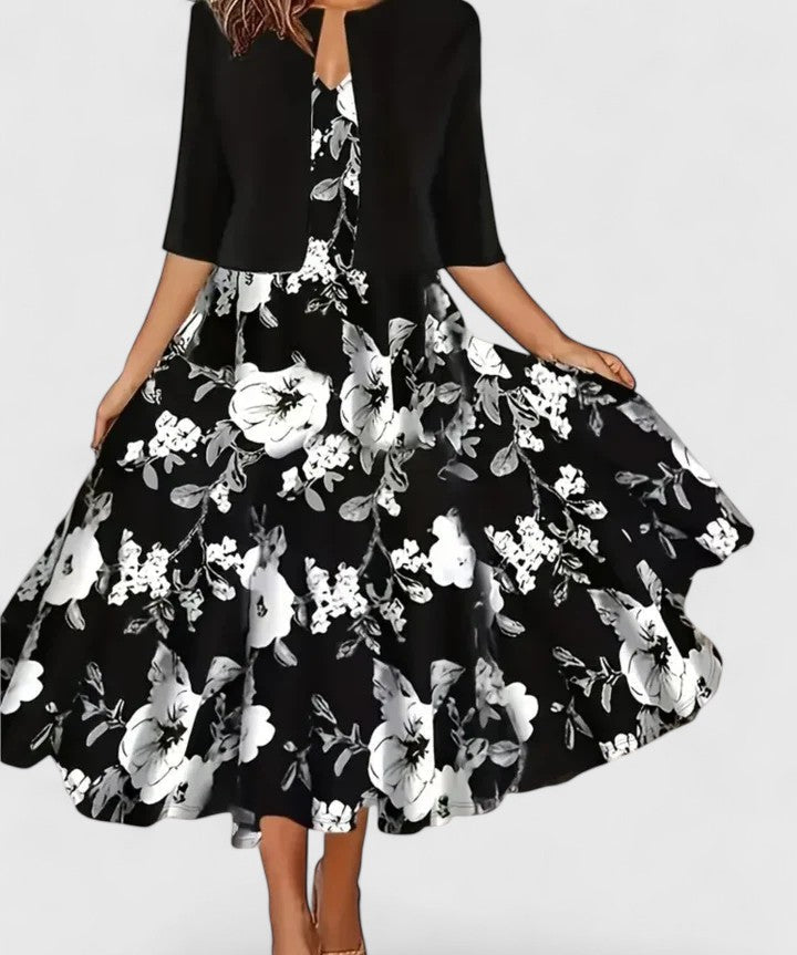 Chantal | Elegant Midi Dress