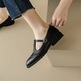 Claire | Elegant T-Strap Mary Janes