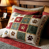 Cushion Cover with Scarlet Design