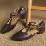 Inès | Kepa Leather Mary Janes